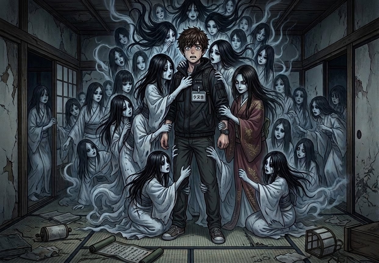 この男性、沢山の女性の霊に取り憑かれているらしい…なぜ？