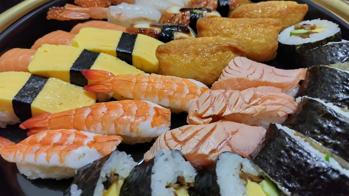 美味しそうなお寿司を見せてください！