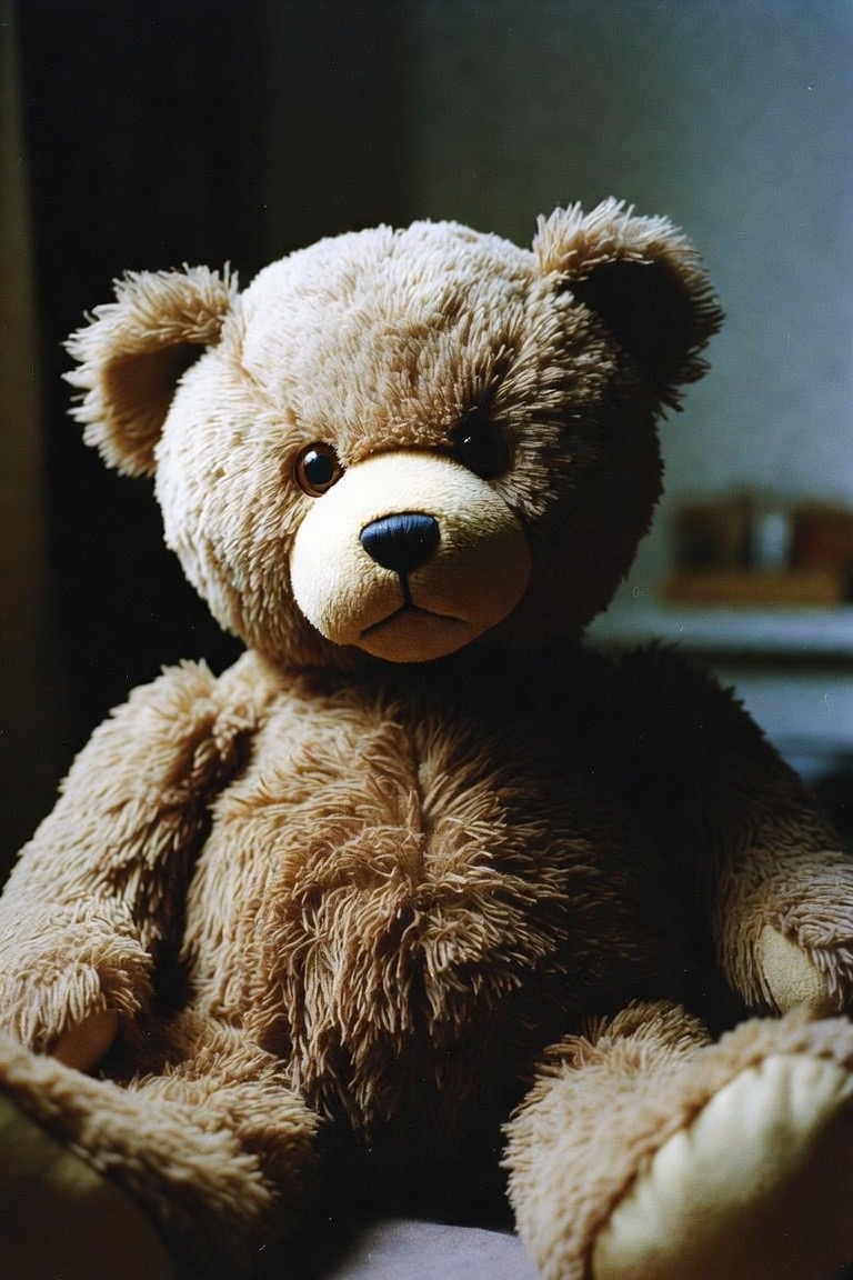 家に突然現れた知らないクマのぬいぐるみ