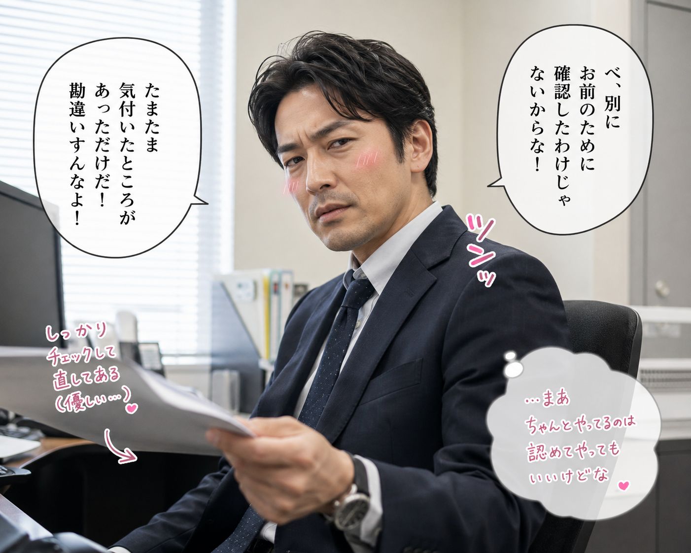 ツンデレ上司から言われた忘れられない一言は何？