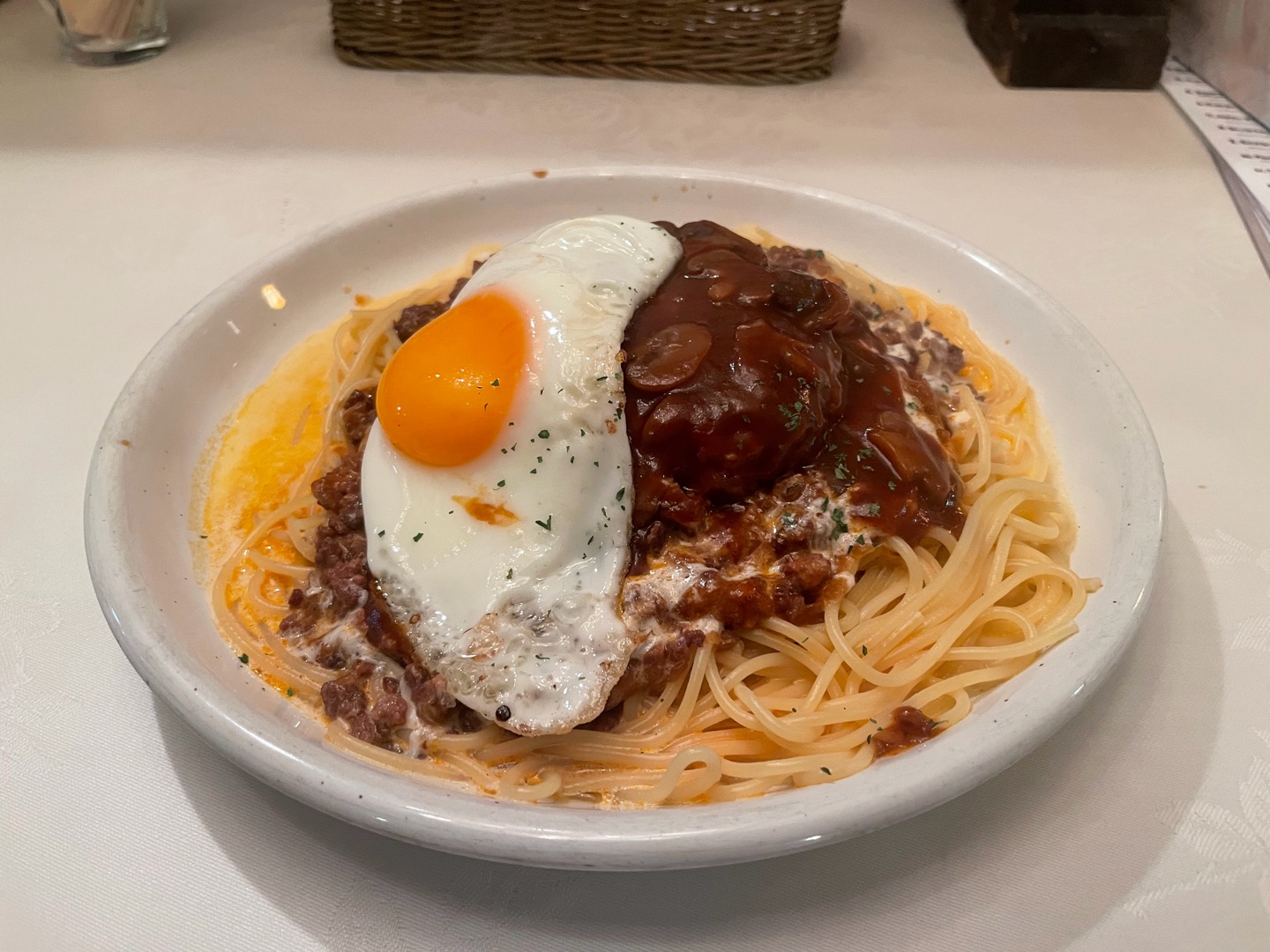 明日何のスパゲッティにしようかな