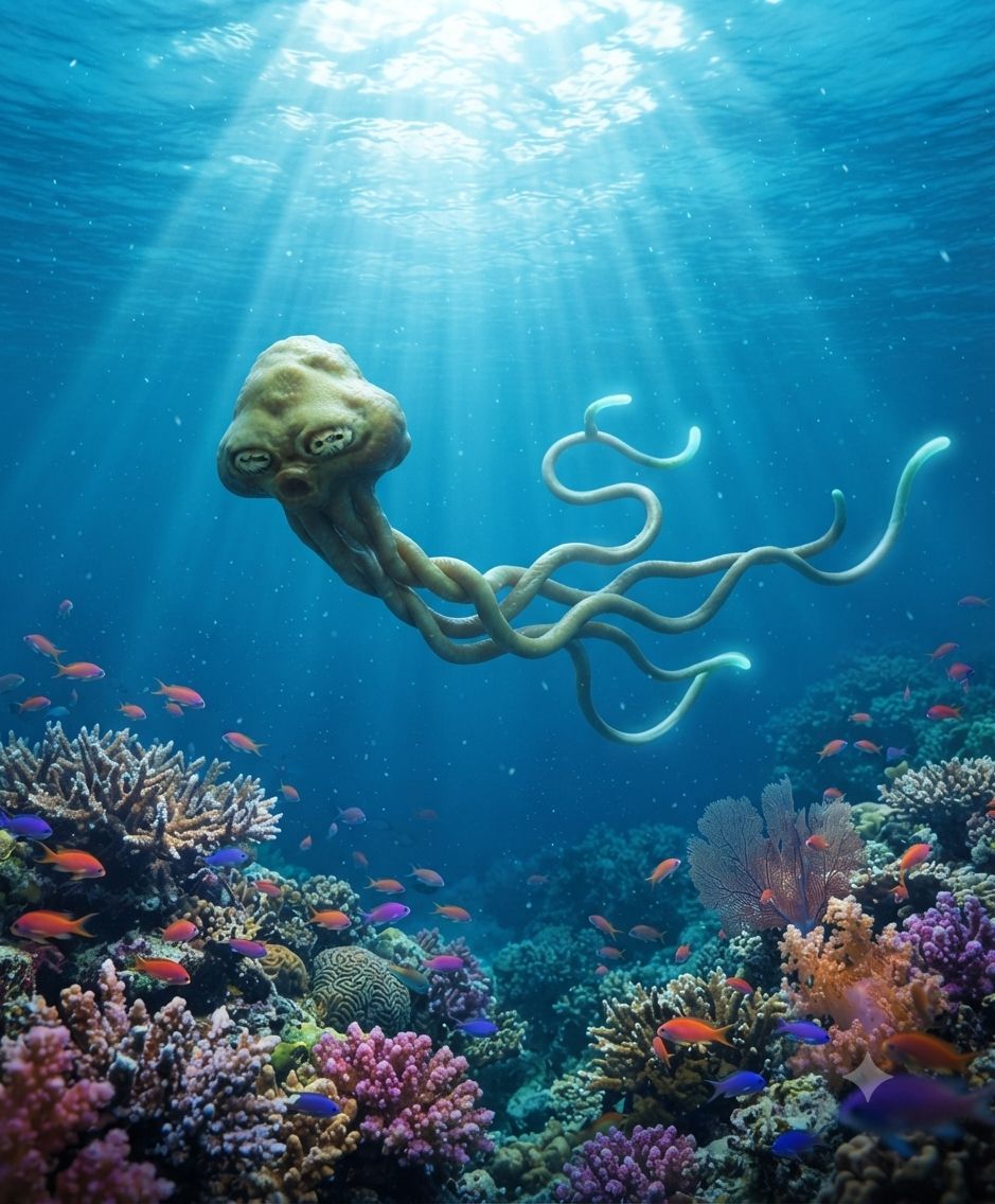 新種のクラゲが発見されました、何クラゲ？