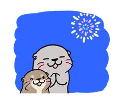 花火の写真見せてー！