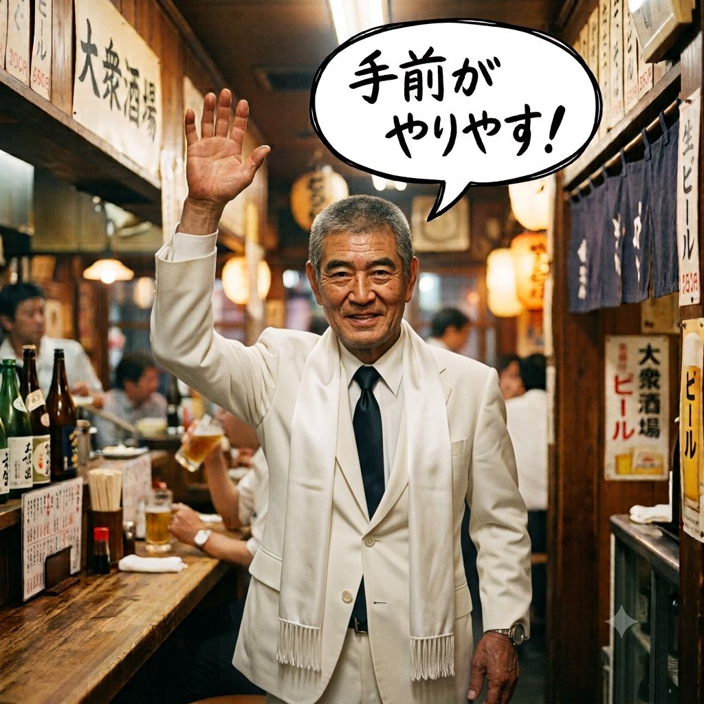 人員募集したら写真の仁さんが立候補しました。何を募集した？