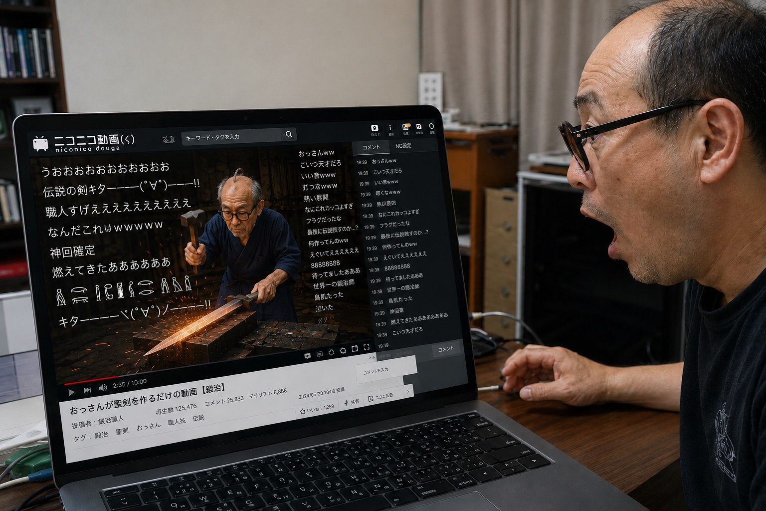 【お題】ニコニコ動画で｢作ってみた‼︎｣系の動画観てたんだけど、何⁉︎