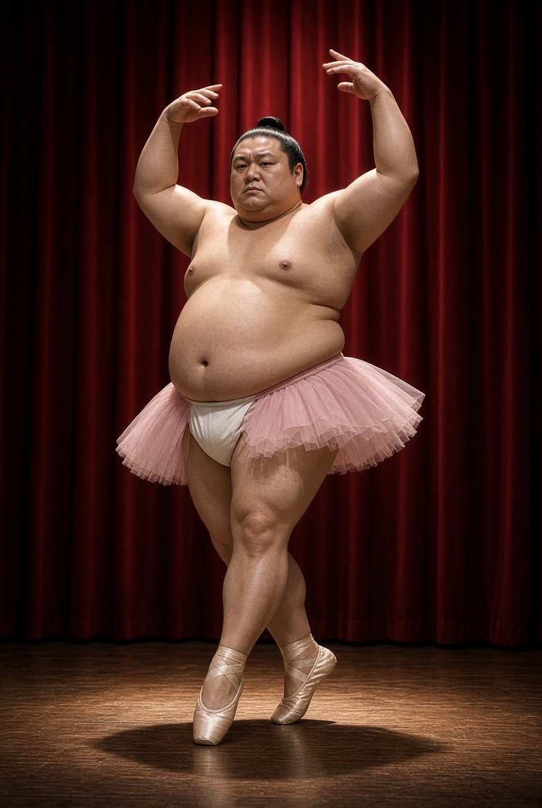 このお相撲さんの画像で一言。