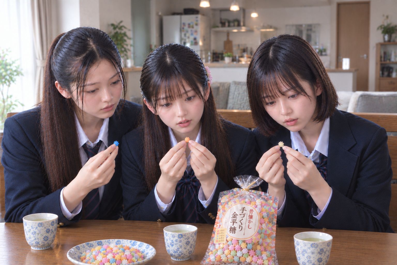 【大喜利】この画像の3人が考えてる事とは？