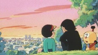 キテレツくんは勉三さんと何を語り合っているのでしょうか?