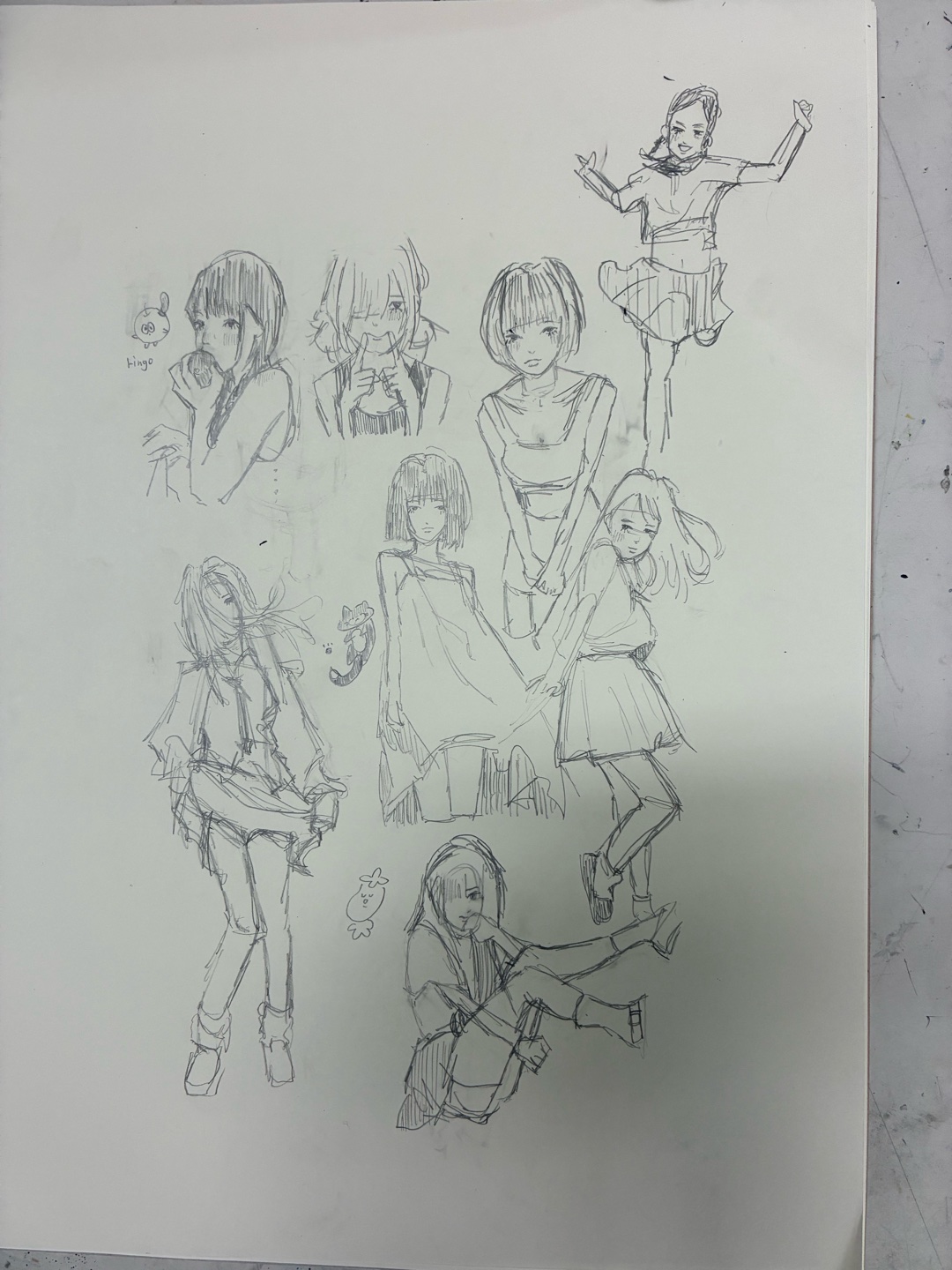 クロッキーのコツ、描き方は？