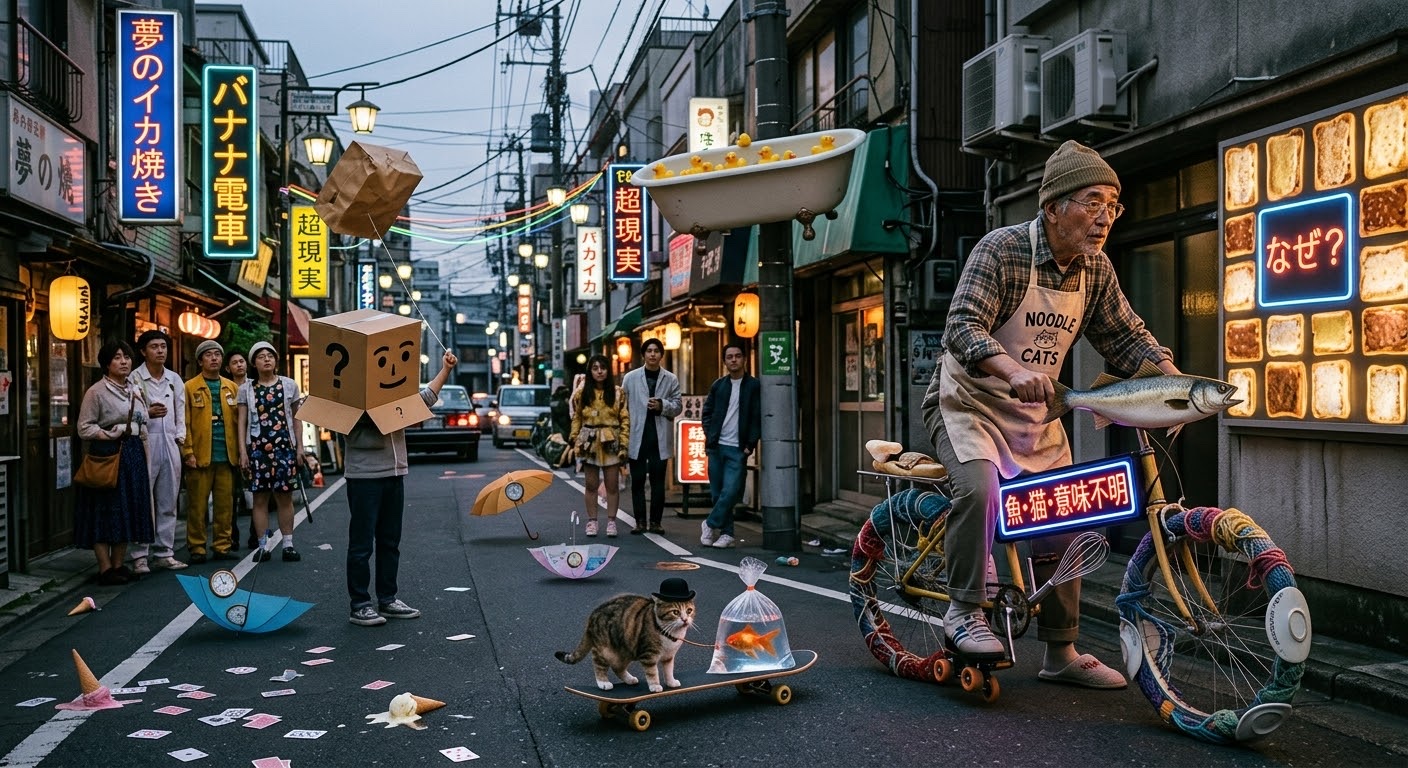 写真からお爺さんはどこへ行くのか？勝手に推察して！