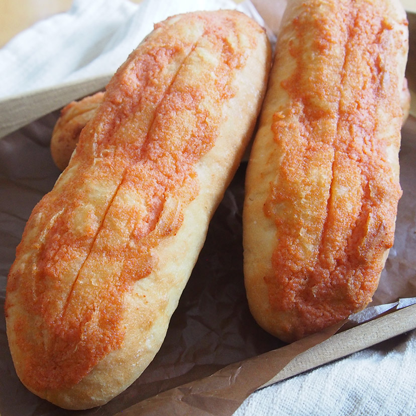 明太子フランスパンに合うスープ！