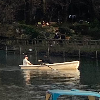 筋トレにもなるぜ手漕ぎ派