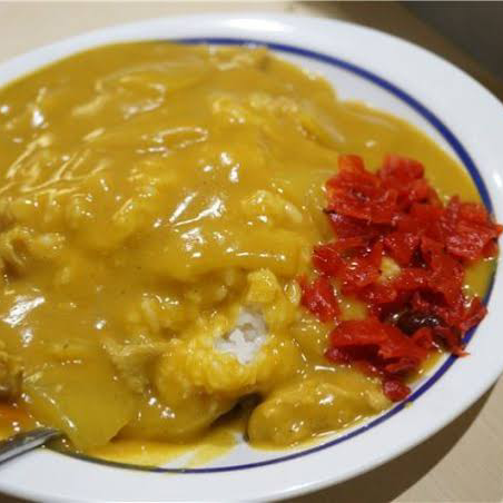 バスセンターのカレー