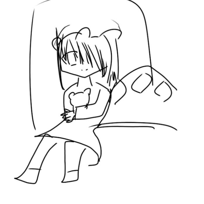 ラフしかしてないふらん