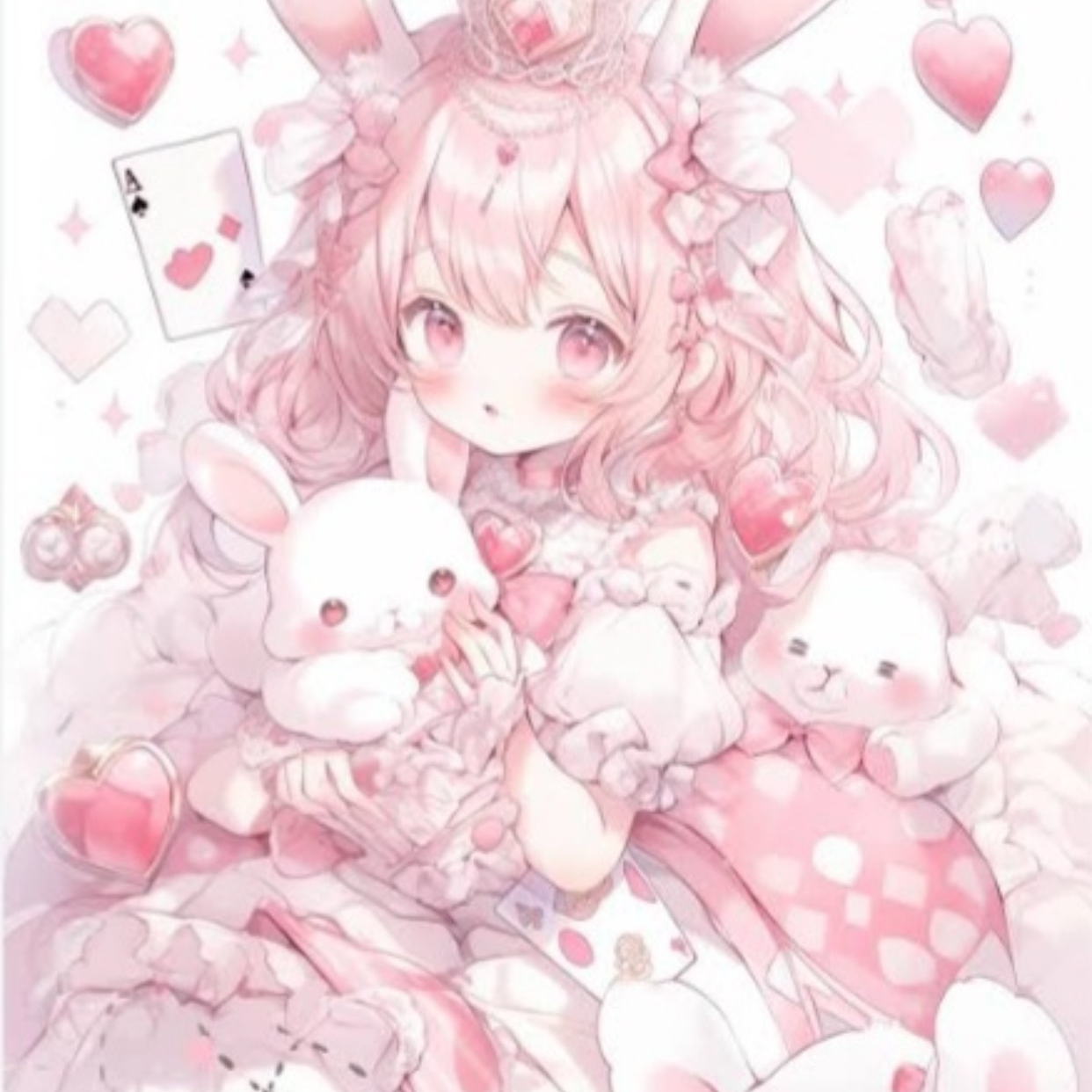 可愛い猫女の子