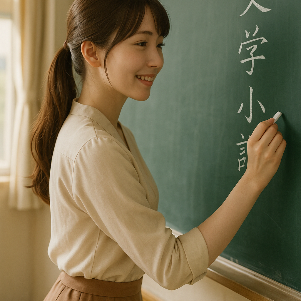 国語の先生のしーちゃん