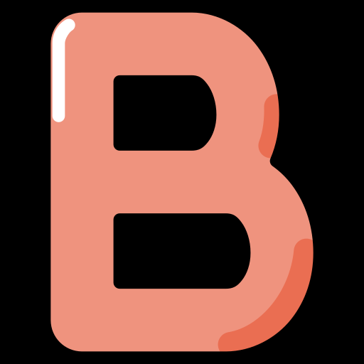 B