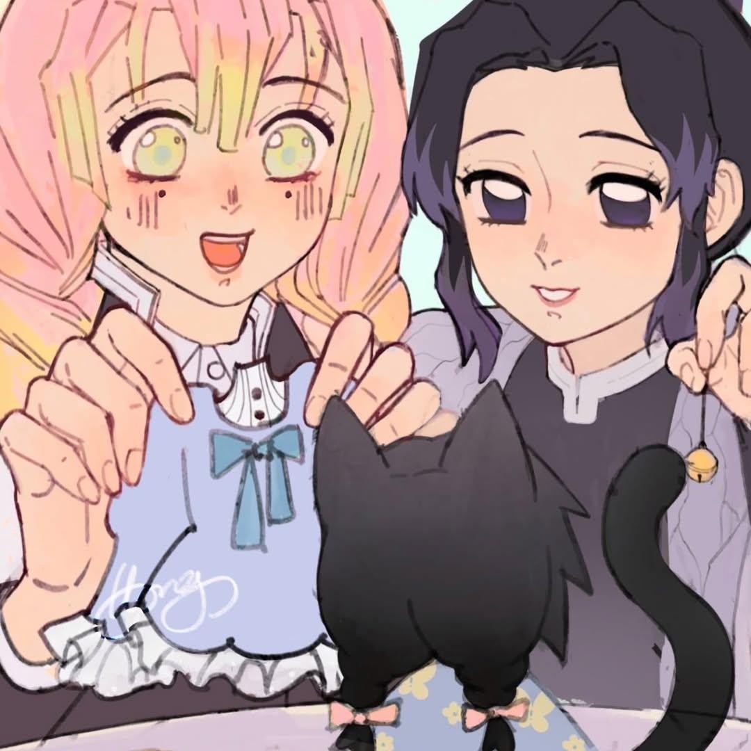 みつしの(蜜璃としのぶ)