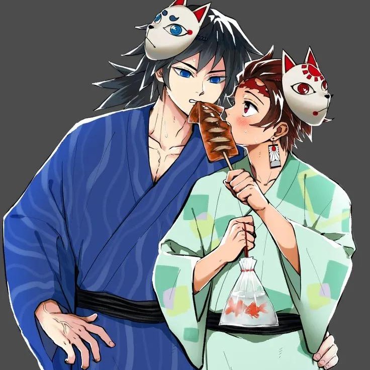 冨岡義勇と竈門炭治郎