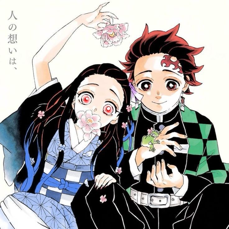 竈門禰豆子・竈門炭治郎