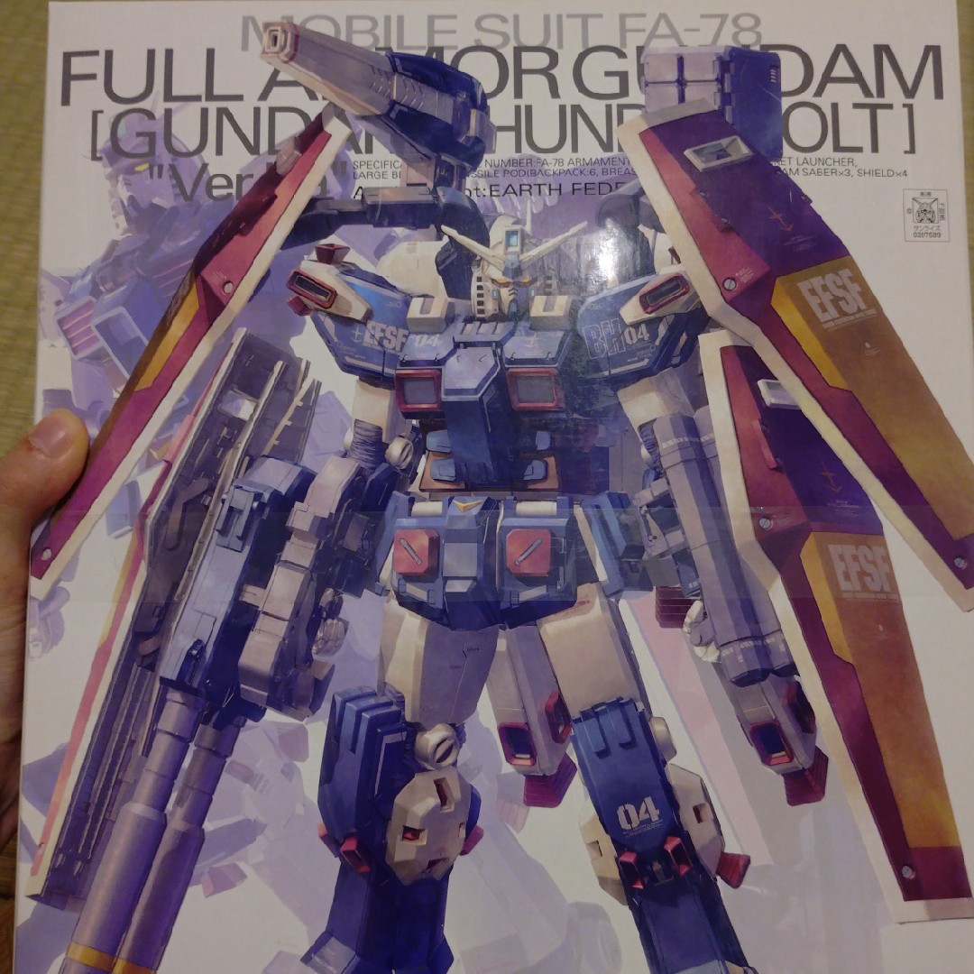 MG FAガンダム(Tボルト