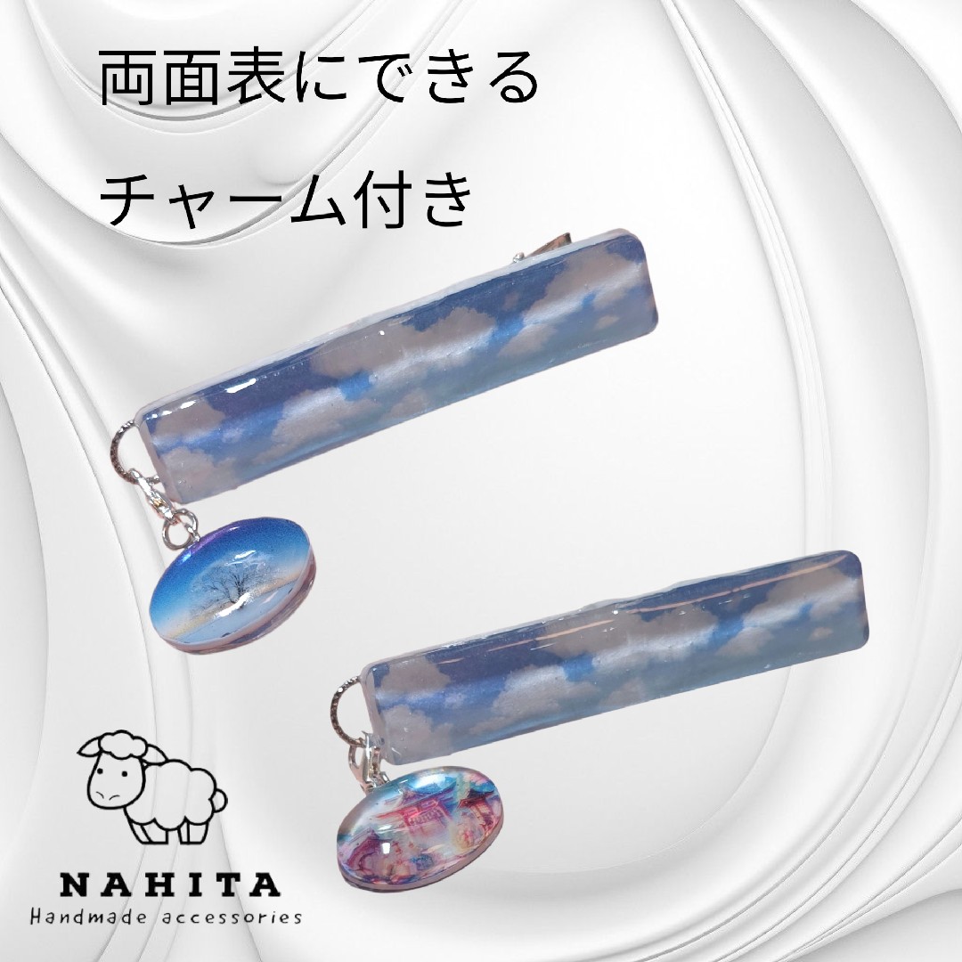 ピアス×2点＆ヘアクリップ