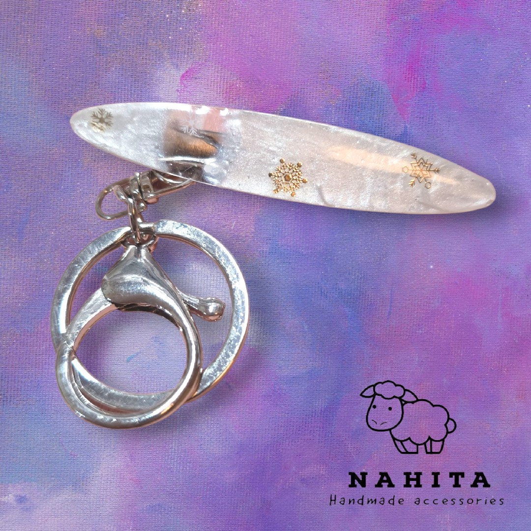 ピアス2点とキークリップ