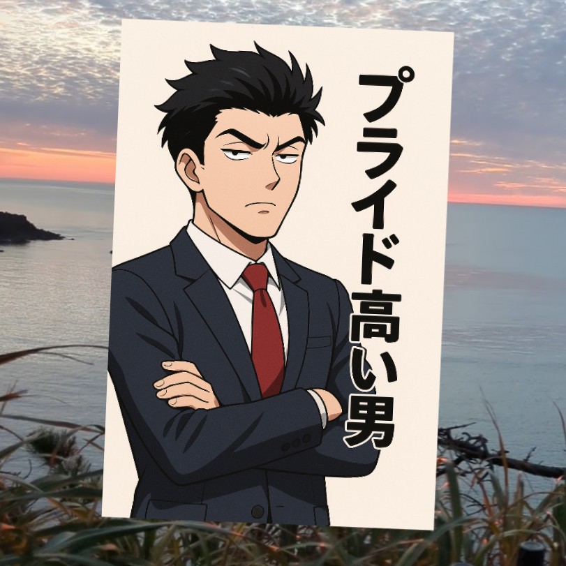 プライドが高い男