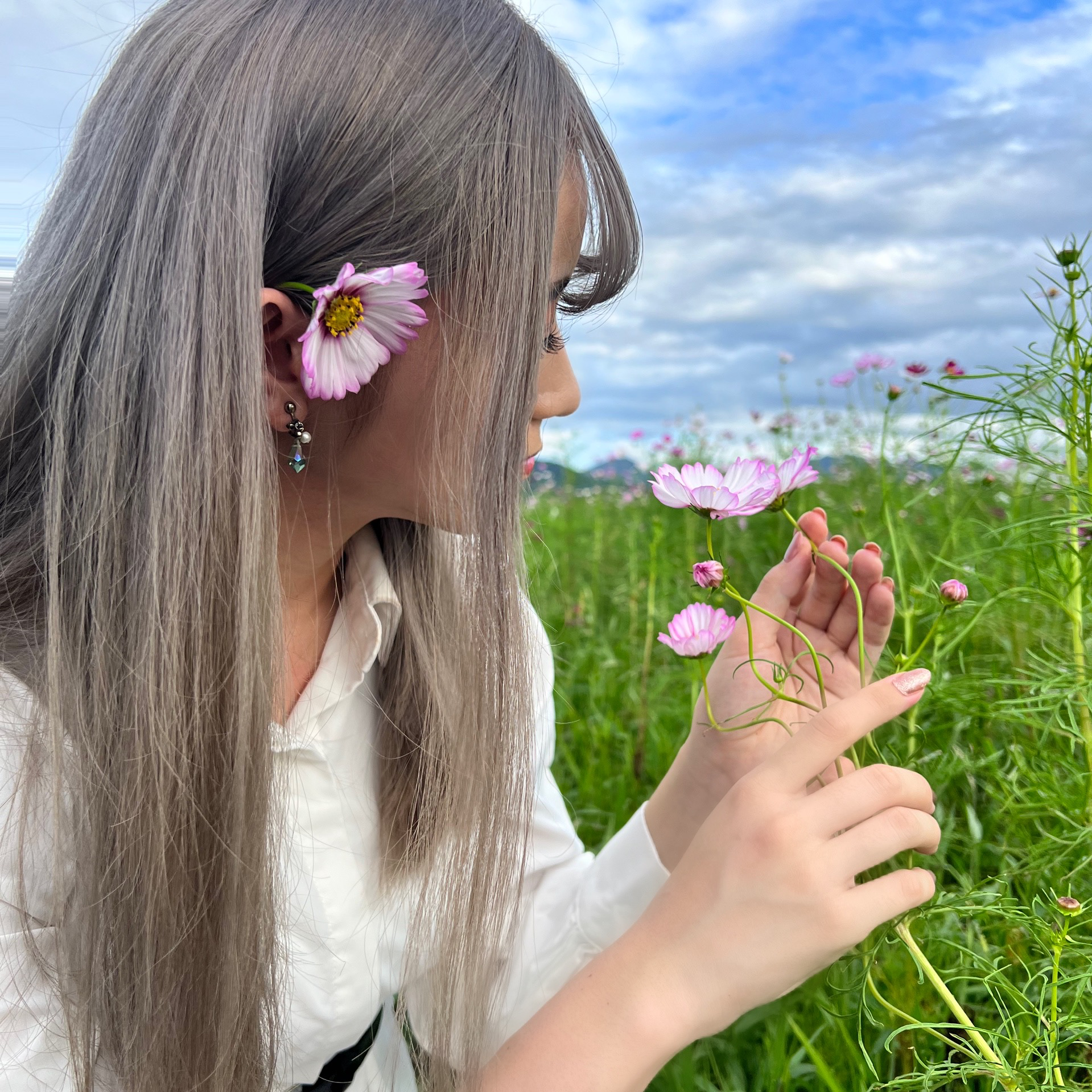 ストレートロング（ハイトーン）