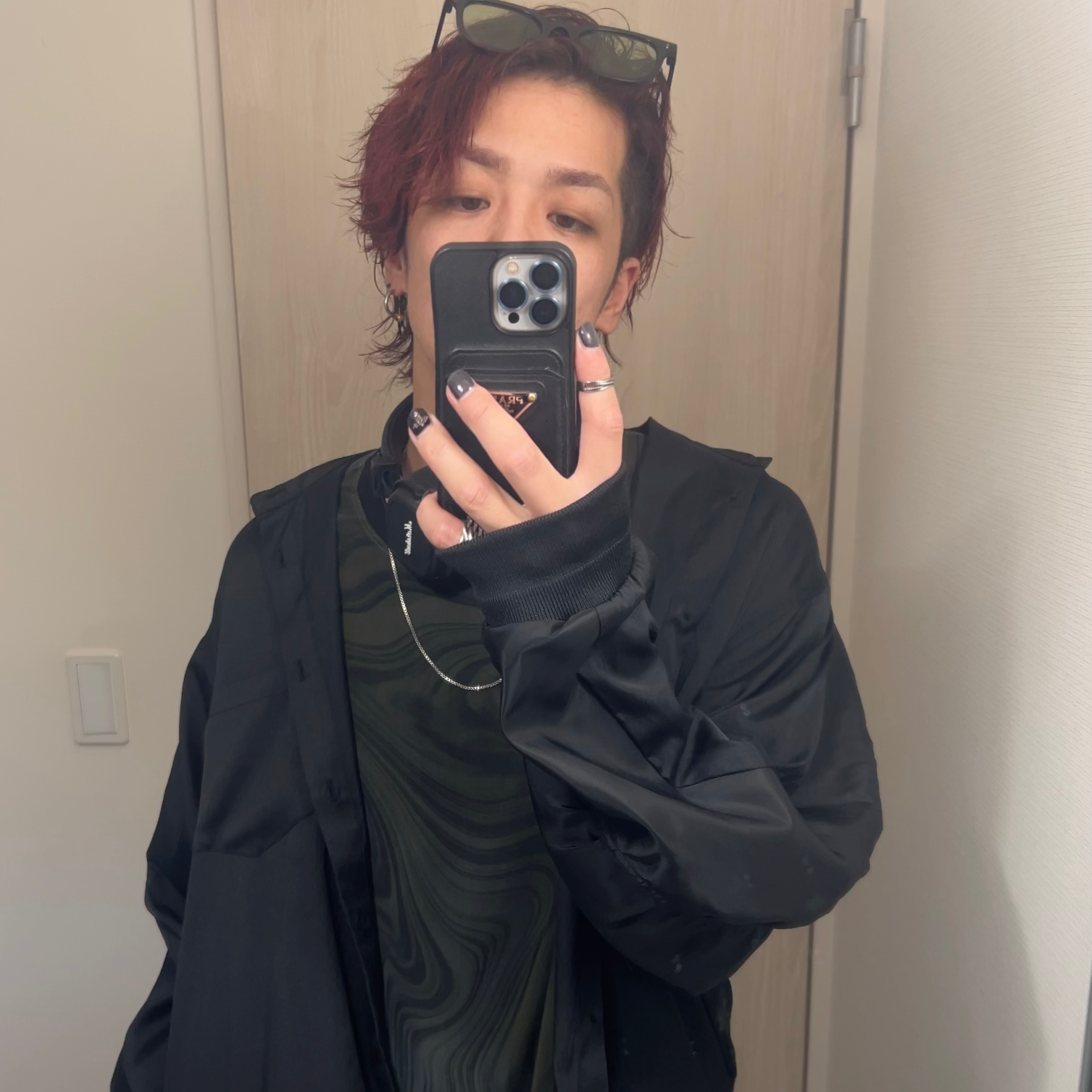 シャツのようなMA-1