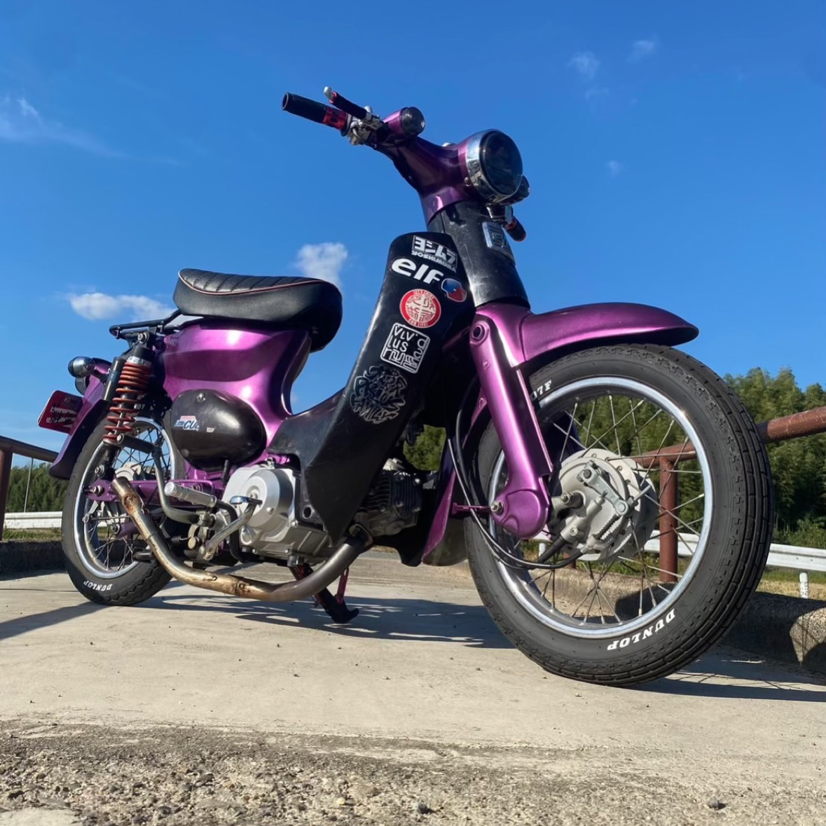 塗らずに今のキャンディパープル