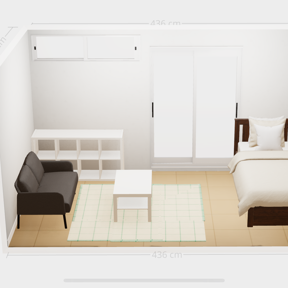 デスク諦めるレイアウト