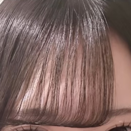 アイドル前髪