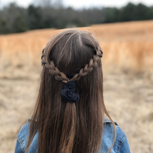 ハーフ三つ編み