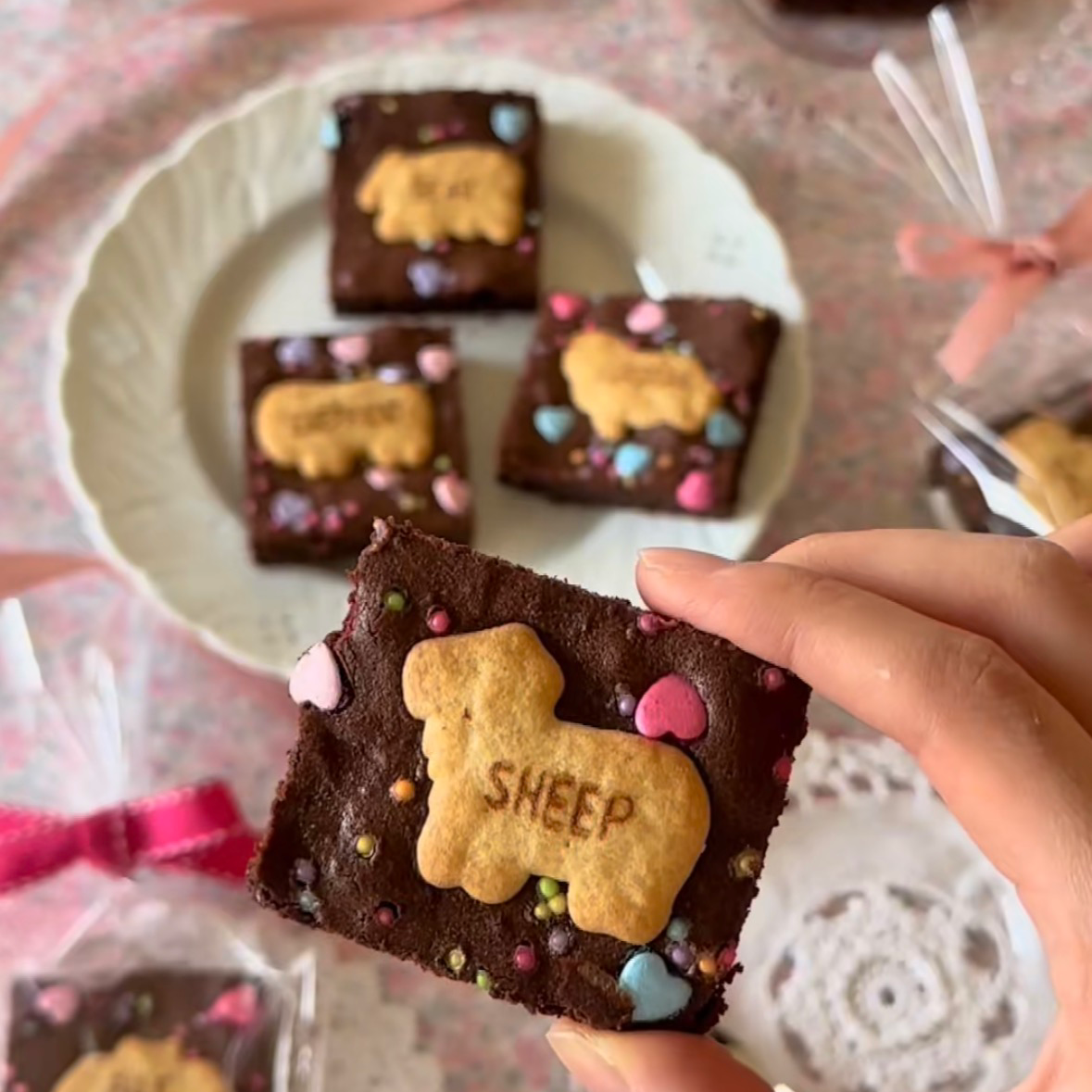 1枚目のチョコブラウニー