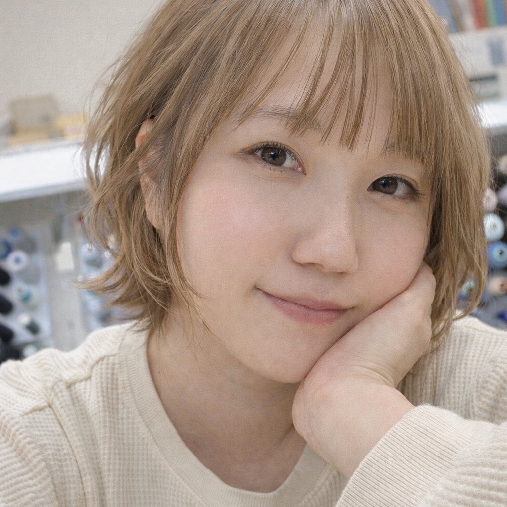 オシャレ感の明るめミルクティー