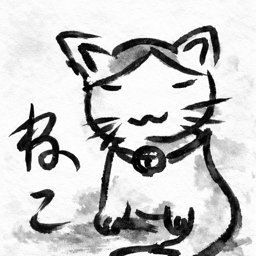 背景、他小物だけAI手描き仕上げ