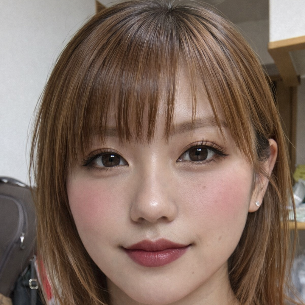 派手な洋服に顔が負けない用