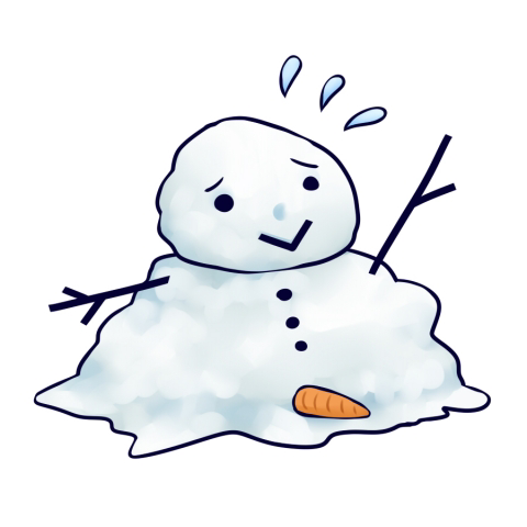 ～2月7日までに溶けるしょ