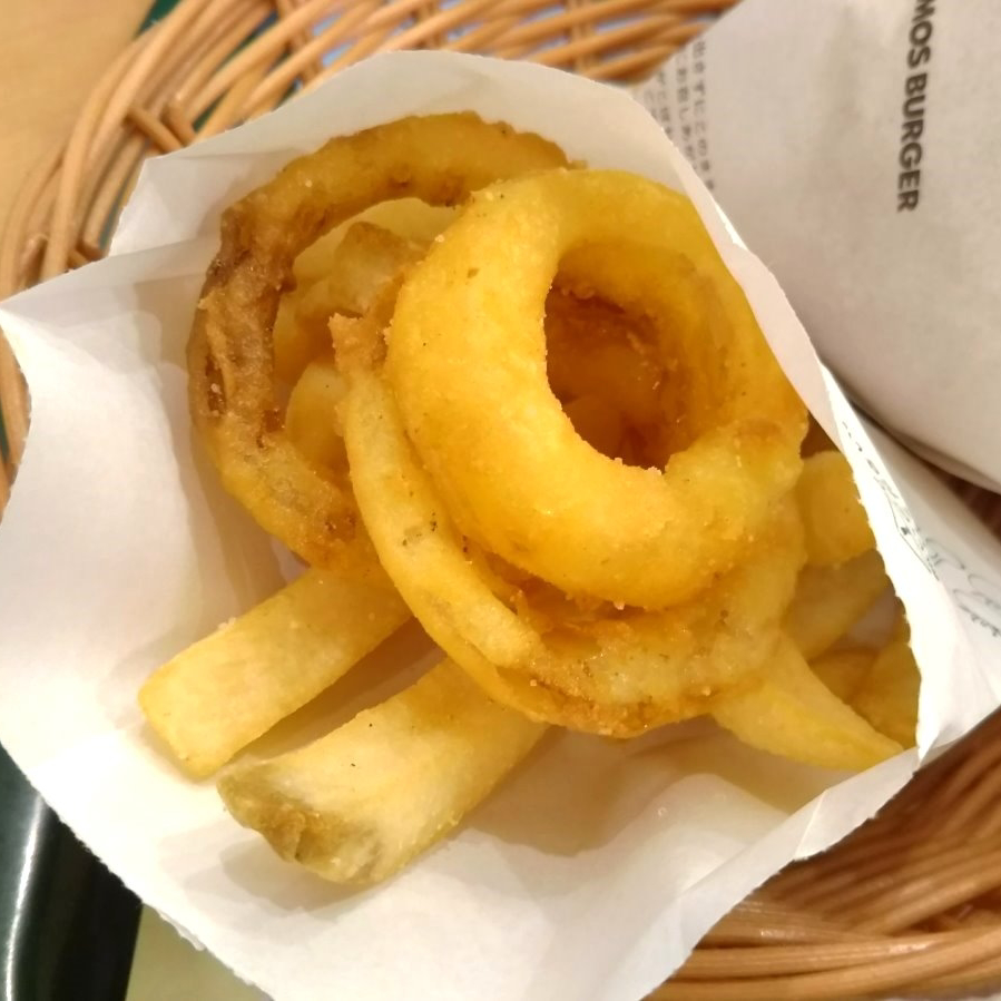 モスバーガーのオニポテ