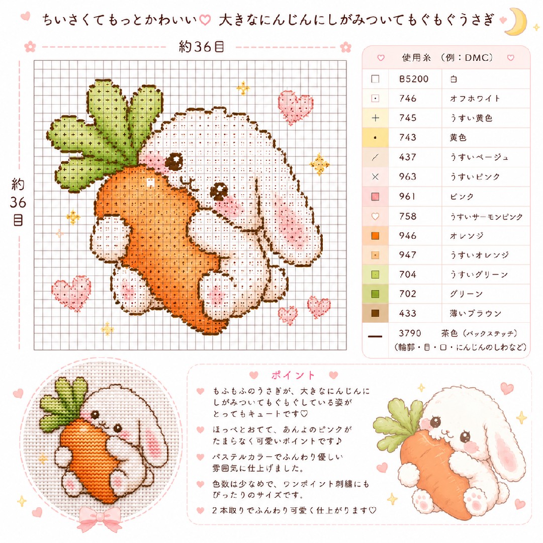 にんじんもぐもぐうさぎ