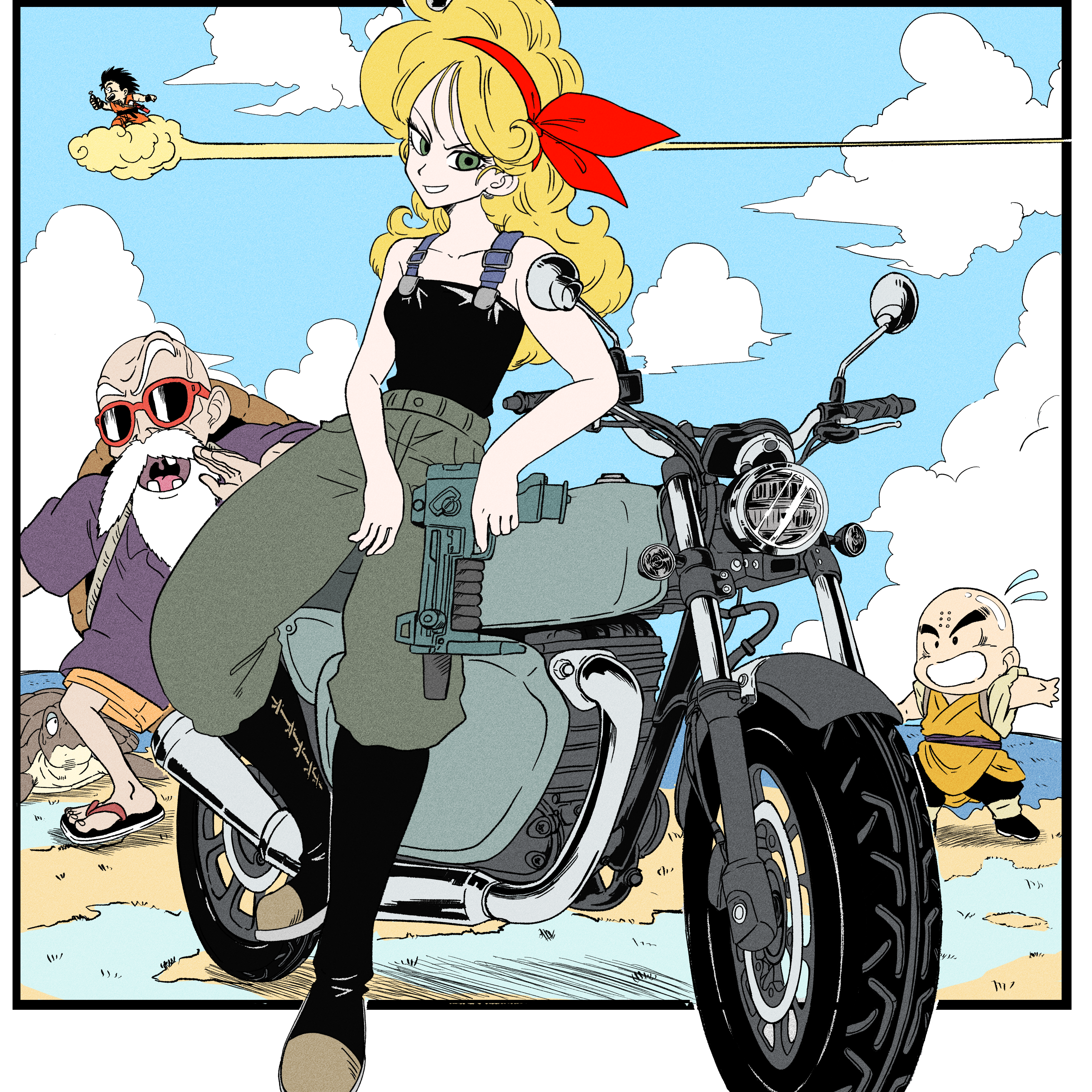 金髪ランチさん
