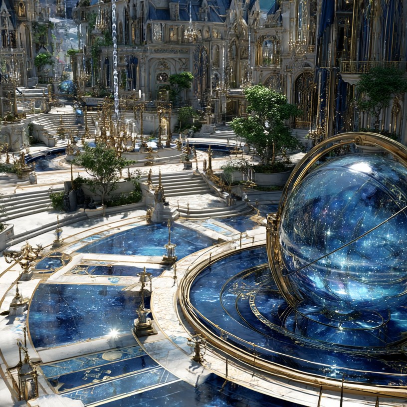 ことばりうむ天球儀『清涼館』