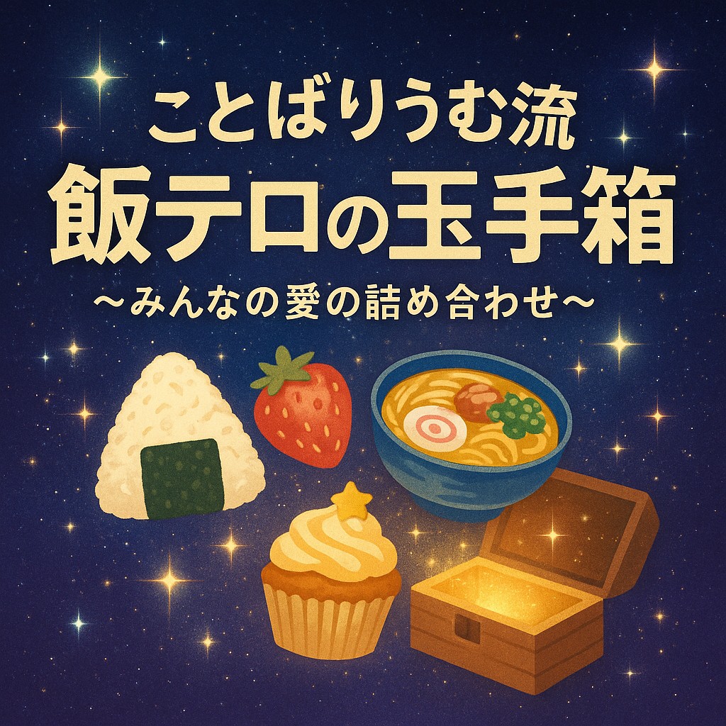 みんなで持ち寄り!飯テロの玉手箱✨