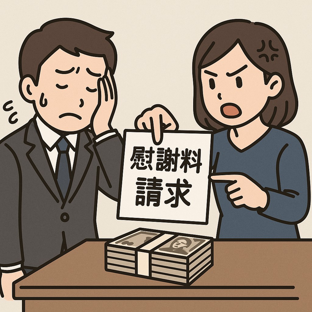 慰謝料払え！
