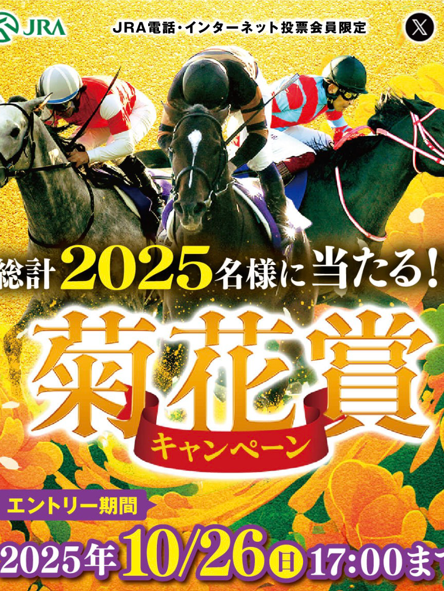 菊花賞勝つ馬はコレだ🏆👑🎌
