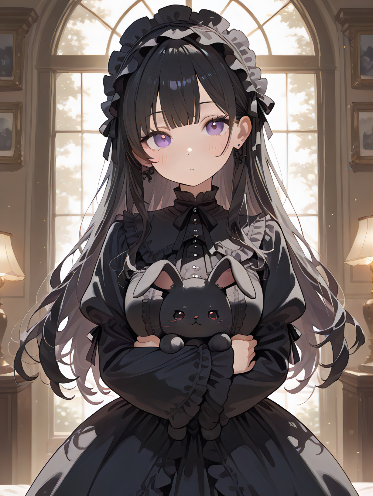 ゴスロリ服を着ているイラストを投稿しよう！