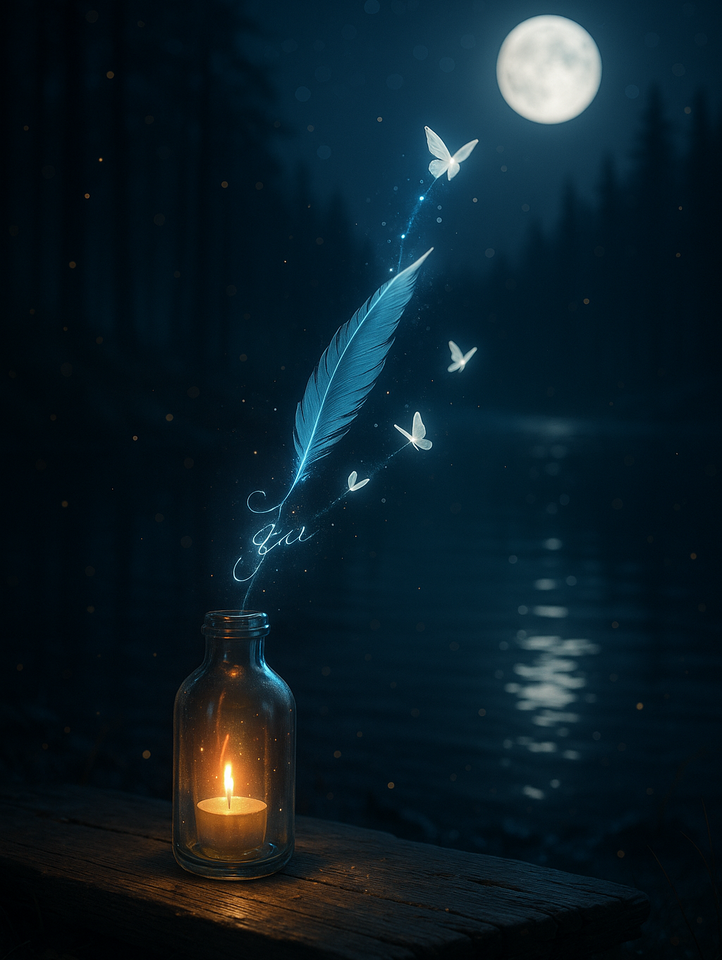 ひかりの余韻 ― 冬の幻想