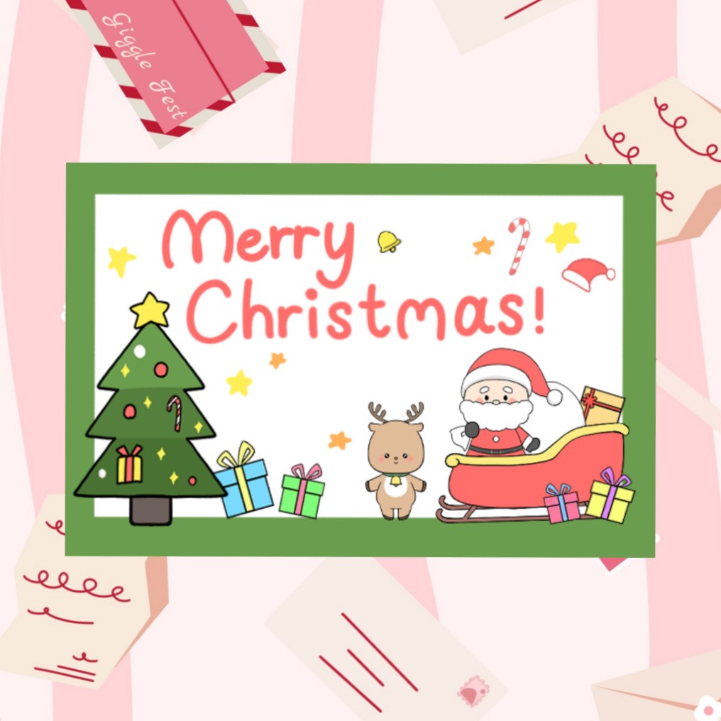 クリスマスの絵🎄🎁🎅☆。.:＊・゜