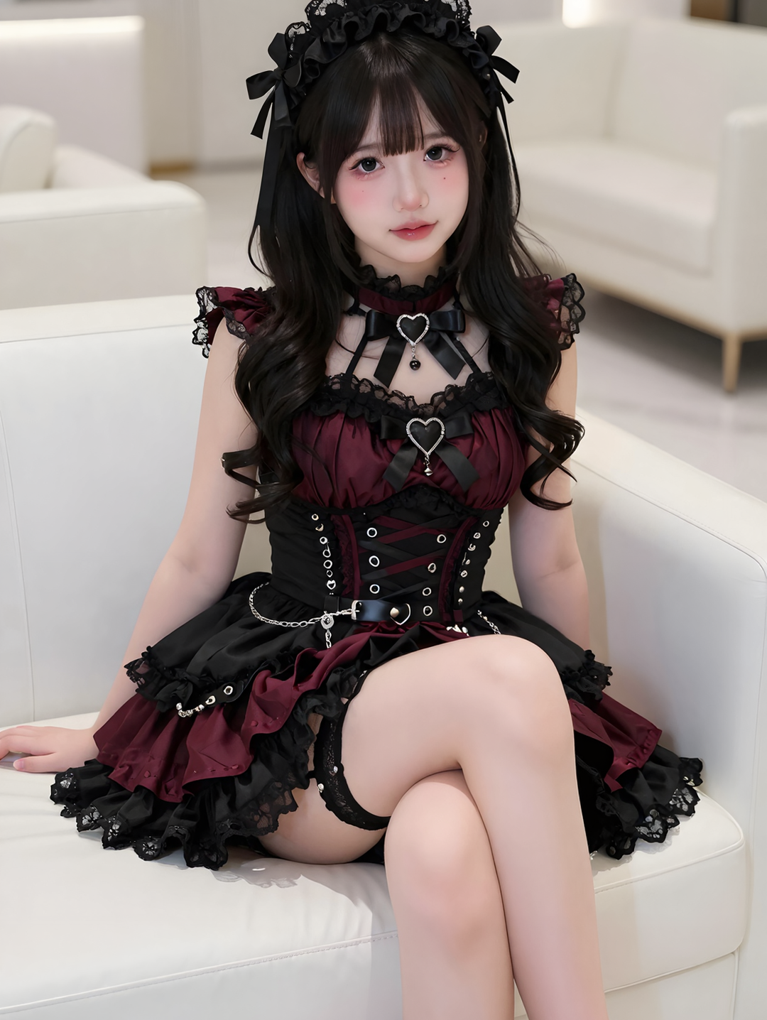 ゴスロリで生成してみよう！